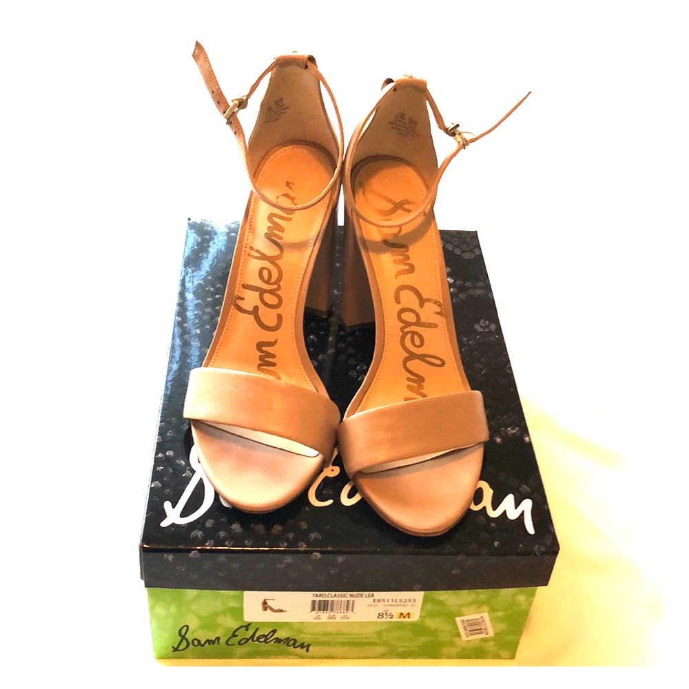 Sam Edelman Yaro Classic Nude heels in 8.5 M